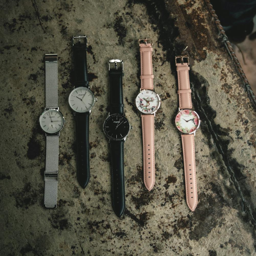 colorful strap watch