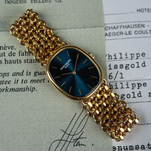 Gold Stainless Steel Watch